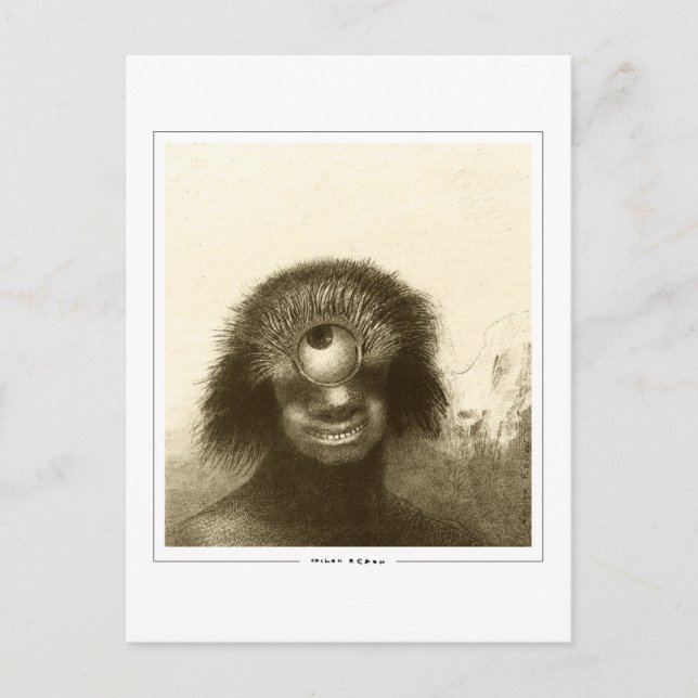 Cartão Postal Odilon Redon 496 - Cartão-postal de arte (Frente)