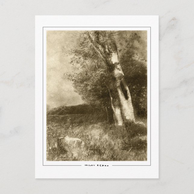 Cartão Postal Odilon Redon #565 - Cartão-postal de arte (Frente)