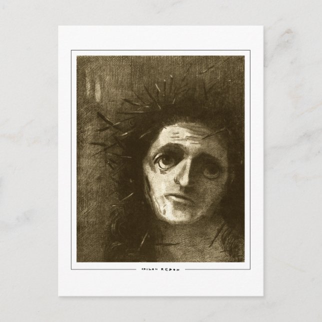 Cartão Postal Odilon Redon #740 - Cartão-postal de arte (Frente)