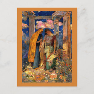 Cartão Postal Odilon Redon - Conversa Mística