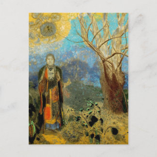 Cartão Postal Odilon Redon - Le Boudha