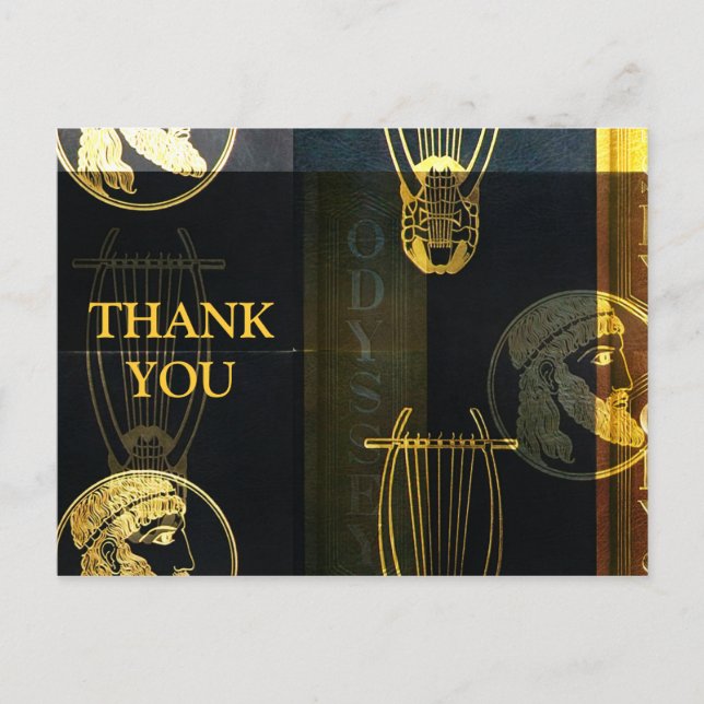 Cartão Postal Odissey Holgaart, de Homer, obrigado Cartão-postal (Frente)