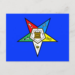 Cartão Postal OES Ordem da Estrela do Oriente