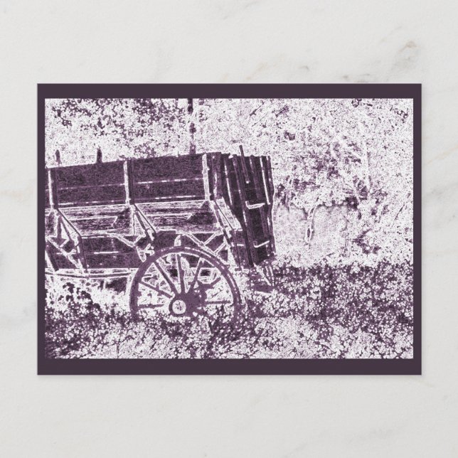 Cartão Postal Oeste Antigo (Frente)