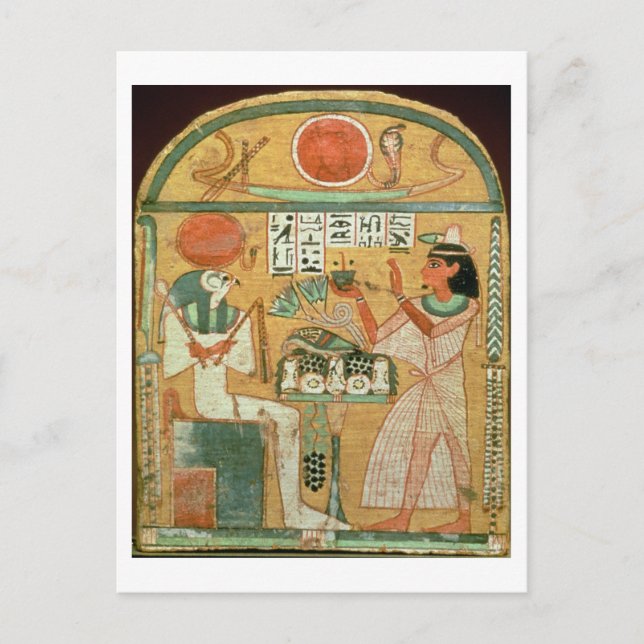 Cartão Postal Ofenmut Offering to Osiris, Stele of Ofenmut de (Frente)