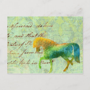 Cartão Postal Oferecendo seus pensamentos