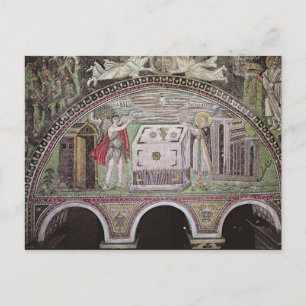 Cartão Postal Oferta de Abel e Melchisedech no Altar