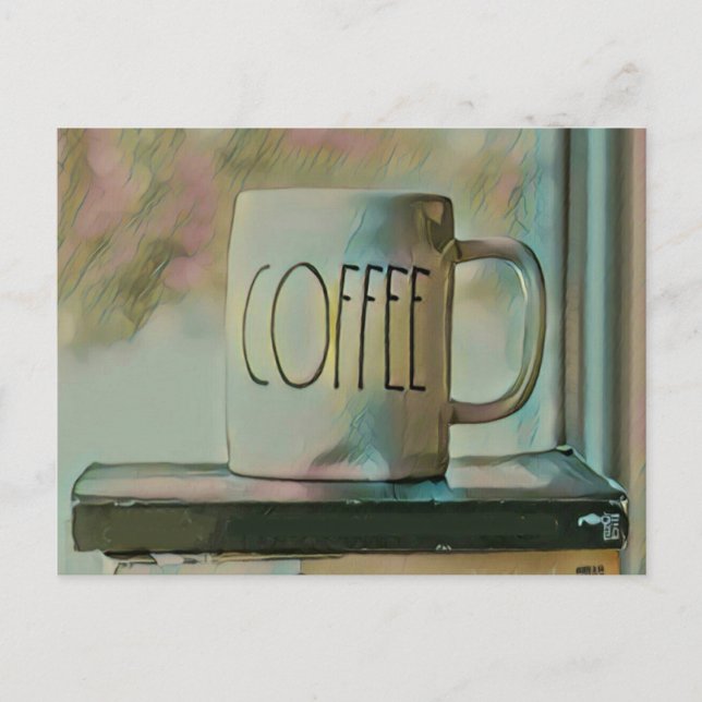 Cartão Postal Oferta de Amantes de Biblioteca (Frente)