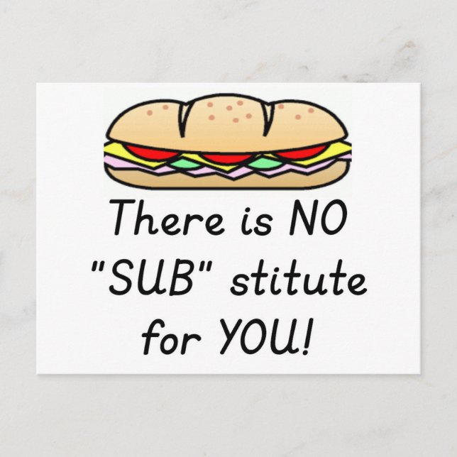 Cartão Postal Oferta de Apreciação de Professores - Cota de Sub- (Frente)