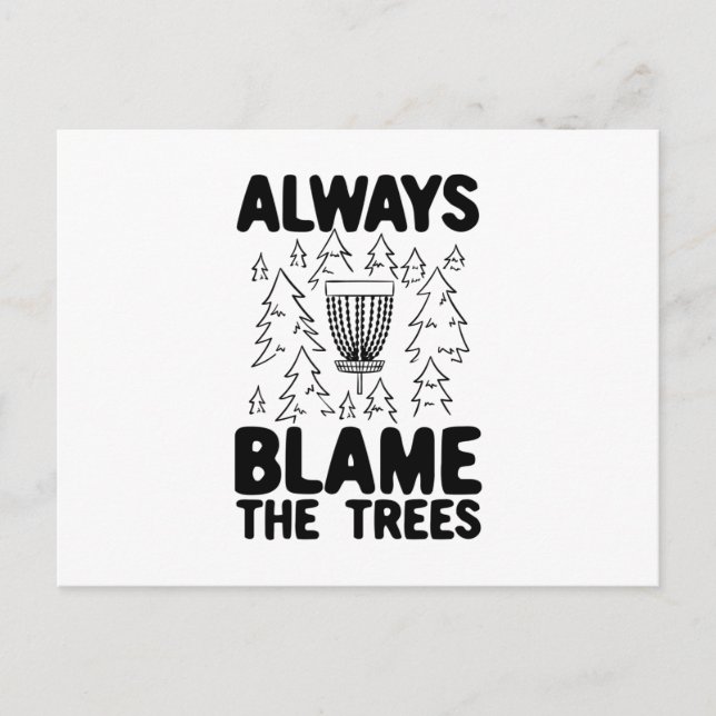 Cartão Postal Oferta de cesta de disco Golf (Frente)