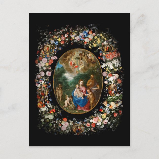 Cartão Postal Ofertas de anjos (Frente)