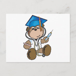 Cartão Postal Ofertas de Graduação de Enfermeiros e Formandos de