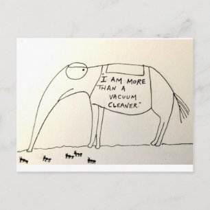 Cartão Postal Ofertas do Aardvark