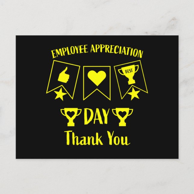 Cartão Postal Ofertas engraçadas de RH corporativo (Frente)