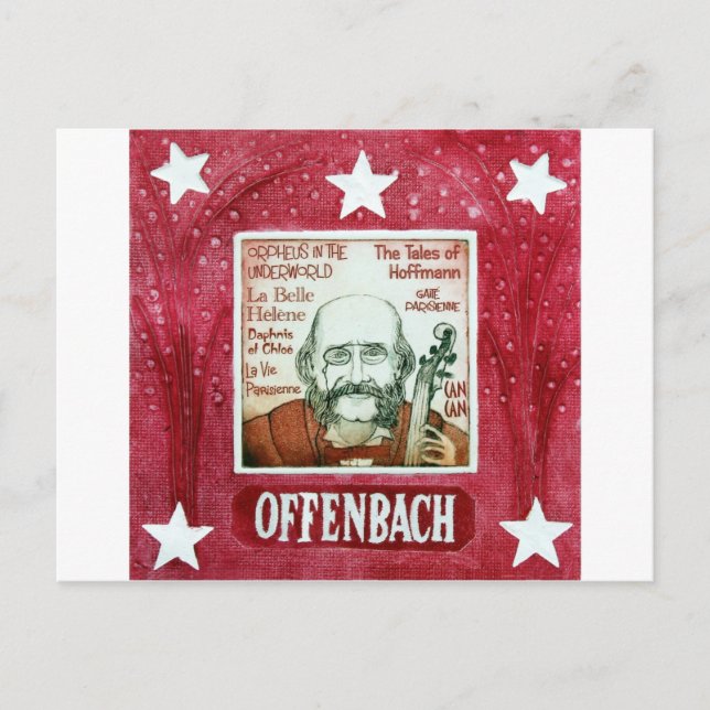 Cartão Postal Offenbach (Frente)