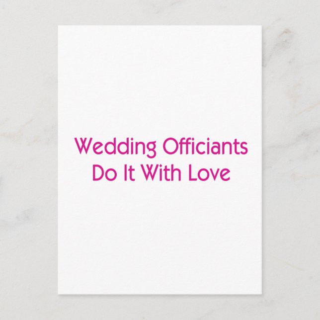 Cartão Postal Oficiais de Casamento (Frente)