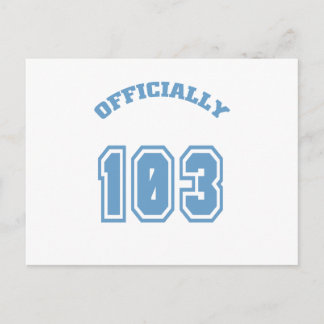 Cartão Postal Oficialmente 103