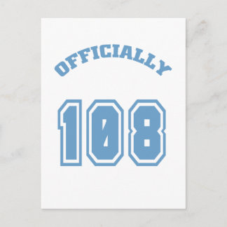 Cartão Postal Oficialmente 108