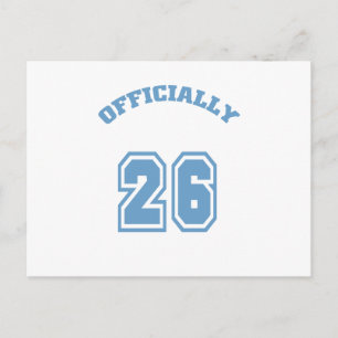 Cartão Postal Oficialmente 26