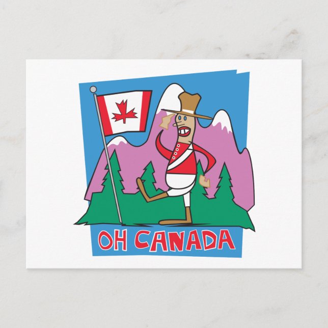 CARTÃO POSTAL OH CANADÁ (Frente)