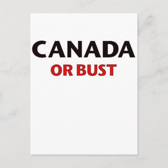 Cartão Postal Oh Canadá (Frente)