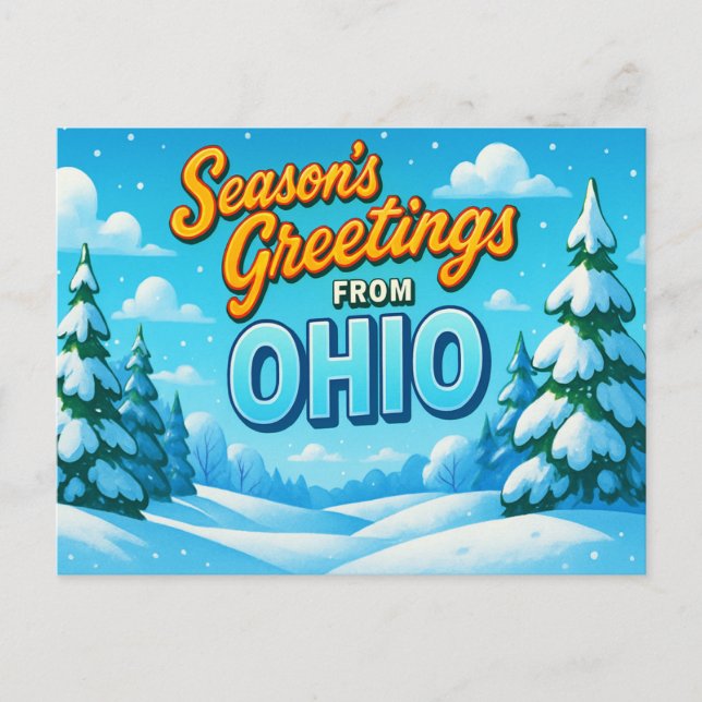 Cartão postal OHIO (Frente)