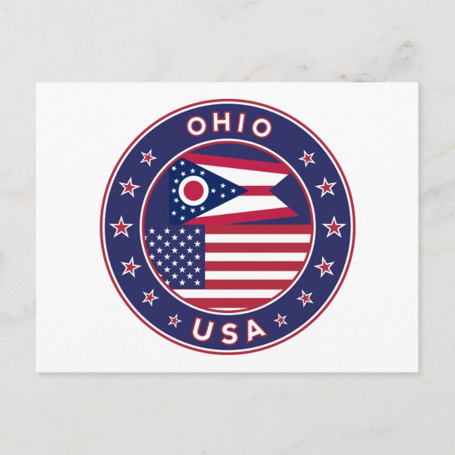 Cartão Postal Ohio (Frente)