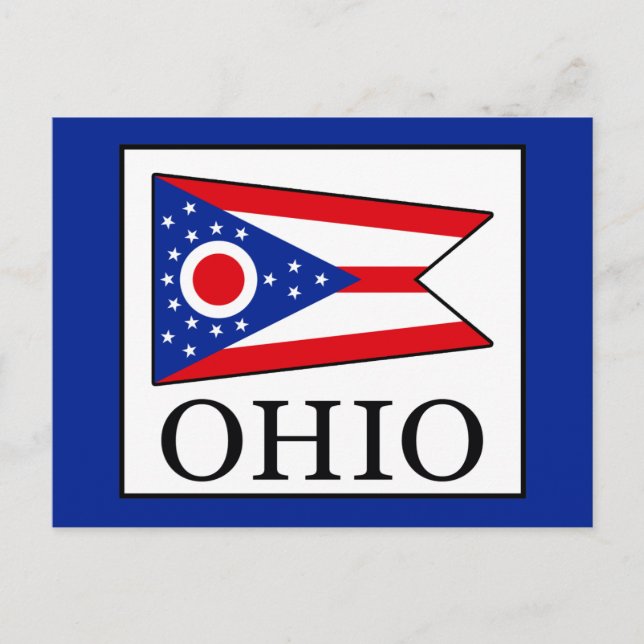 Cartão Postal Ohio (Frente)