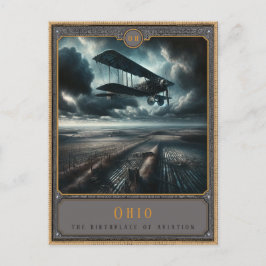 Cartão Postal Ohio | Cartão-postal de arte gótica