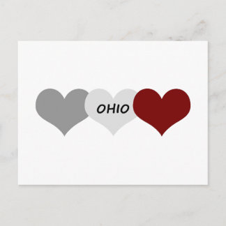 Cartão Postal Ohio Heart