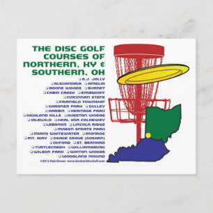 Cartão Postal Ohio Kentucky Disk Golf