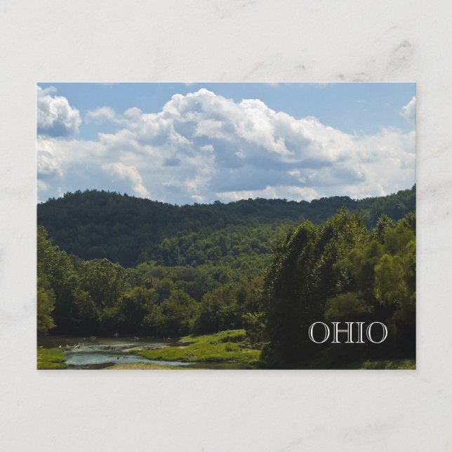 Cartão postal OHIO Landscape (Frente)