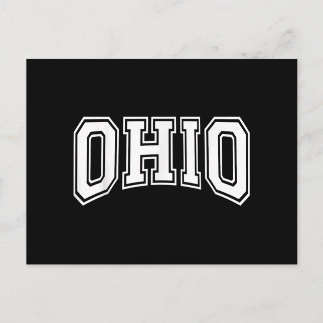 Cartão Postal Ohio OH USA (Frente)