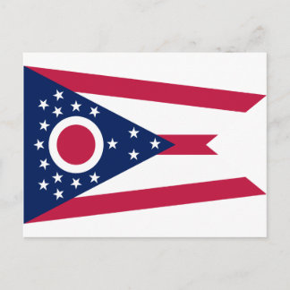 Cartão Postal Ohio State Flag