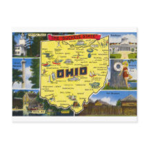 Ohio The Buckeye State Vintage