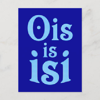 Cartão Postal Ois Is Isi bayerisch bayrisch bavarian Bayern