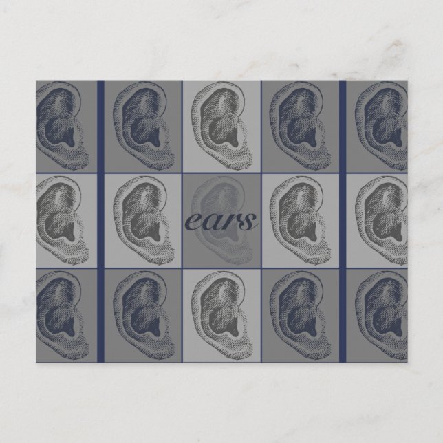 Cartão Postal Oito Orelhas Gráficas (Frente)