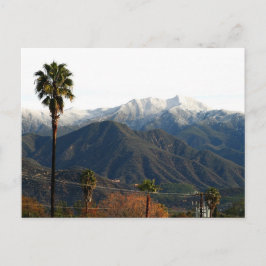 Cartão Postal Ojai Valley Com Neve
