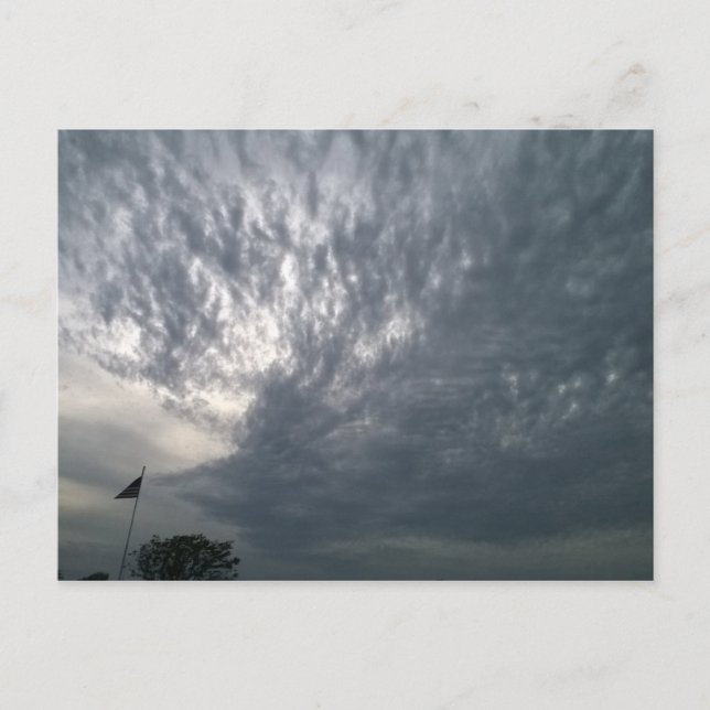 Cartão Postal OK Céu com Sinalizador (Frente)