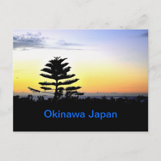 Cartão Postal Okinawa Sunset