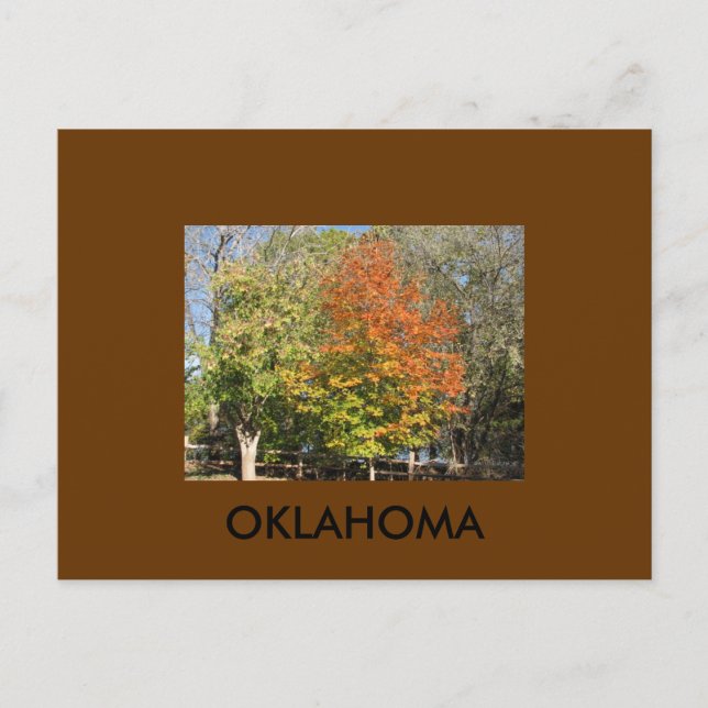 CARTÃO POSTAL OKLAHOMA (Frente)