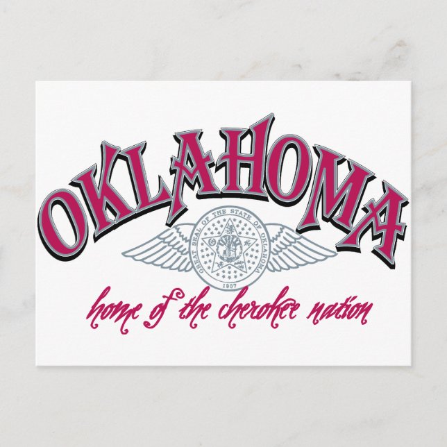 Cartão Postal Oklahoma (Frente)