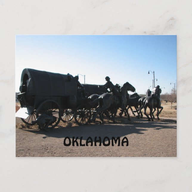 CARTÃO POSTAL OKLAHOMA (Frente)