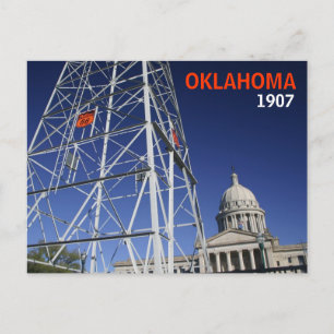 Cartão Postal Oklahoma centennial postcard