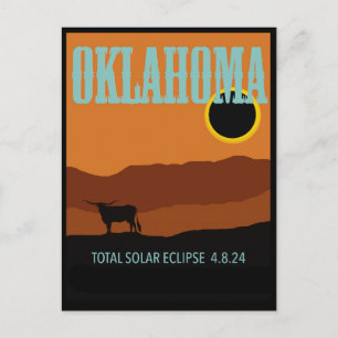 Cartão Postal Oklahoma Eclipse