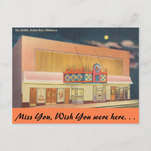 Cartão Postal Oklahoma, O Teatro Chefe, Arco Quebrado