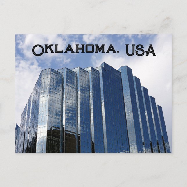 Cartão Postal Oklahoma, Oklahoma City, EUA (Frente)