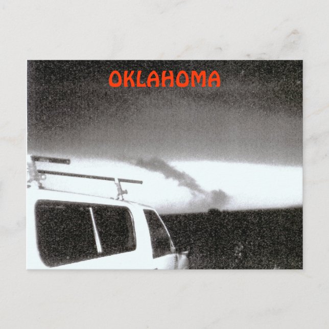 CARTÃO POSTAL OKLAHOMA TORNADO 2004 (Frente)