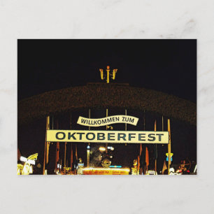 Cartão Postal Oktoberfest