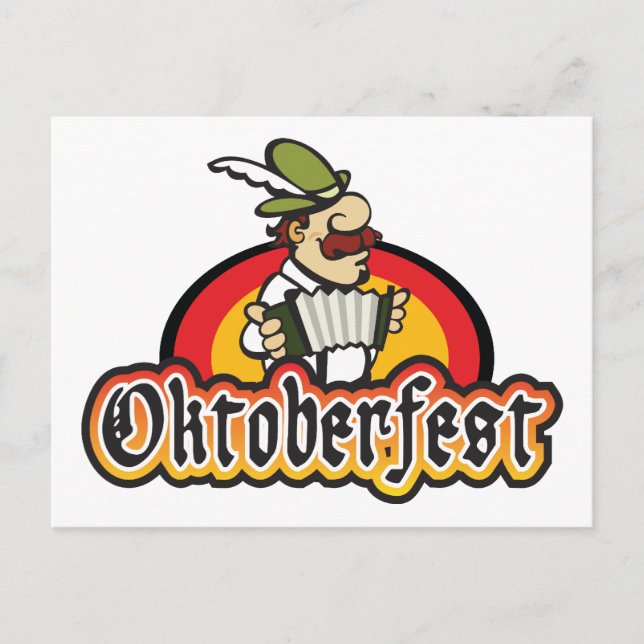 Cartão Postal Oktoberfest (Frente)